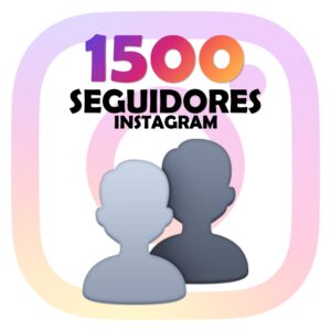 1500 Seguidores + 75 EXTRA - Instagram