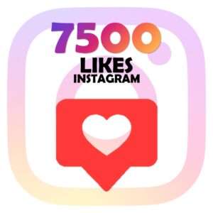 7500 Likes + 1125 EXTRA - Instagram
