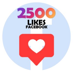 2500 Likes + 250 EXTRA - Facebook