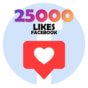 25000 Likes + 5000 EXTRA - Facebook